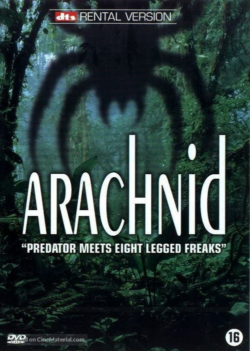 Arachnid - Dutch DVD movie cover
