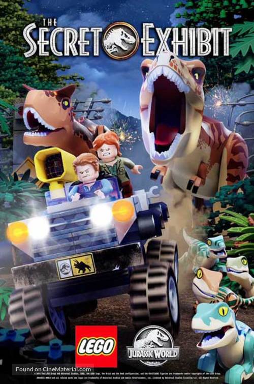 Lego Jurassic World: The Secret Exhibit - Movie Poster