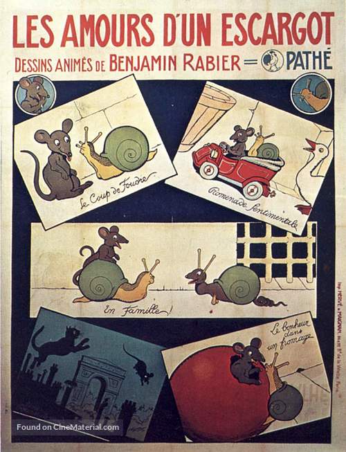 Amours d&#039;un escargot, Les - French Movie Poster