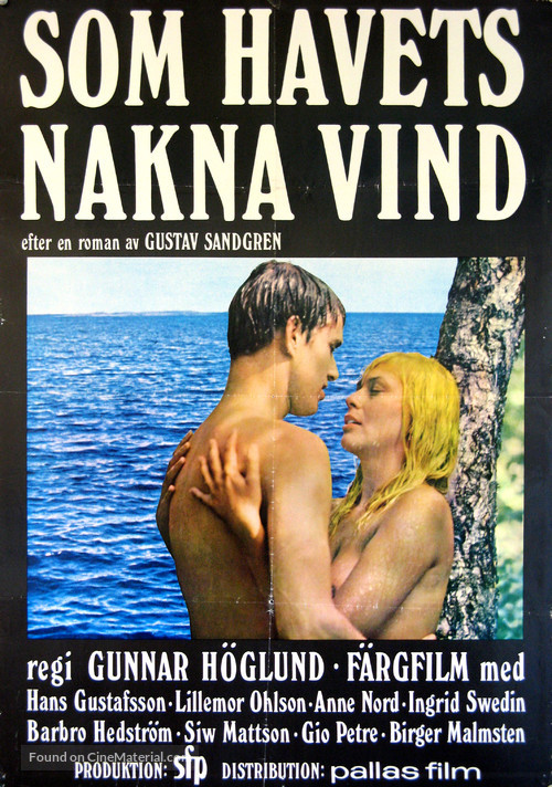 ...som havets nakna vind - Swedish Movie Poster