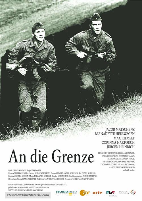 An die Grenze - German Movie Poster