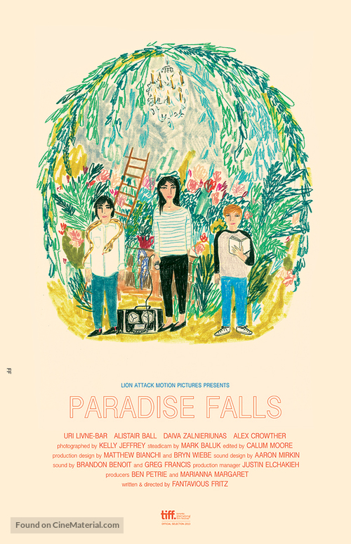 Paradise Falls - Canadian Movie Poster