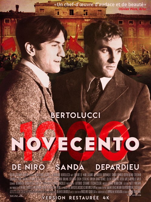 Novecento - French Movie Poster