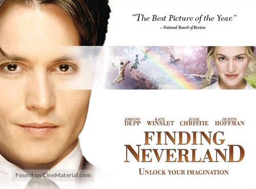 Finding Neverland - British Movie Poster
