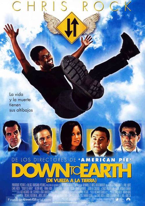 Down To Earth - Spanish Movie Poster
