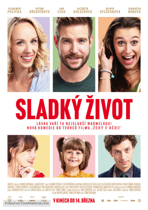 Sladky zivot - Czech Movie Poster