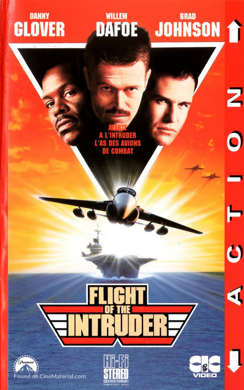 Flight Of The Intruder - French VHS movie cover