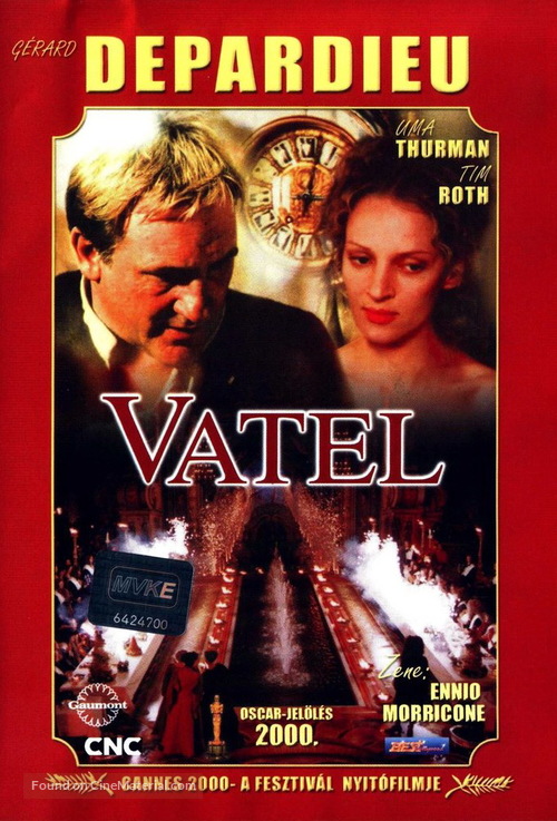 Vatel - Hungarian Movie Cover