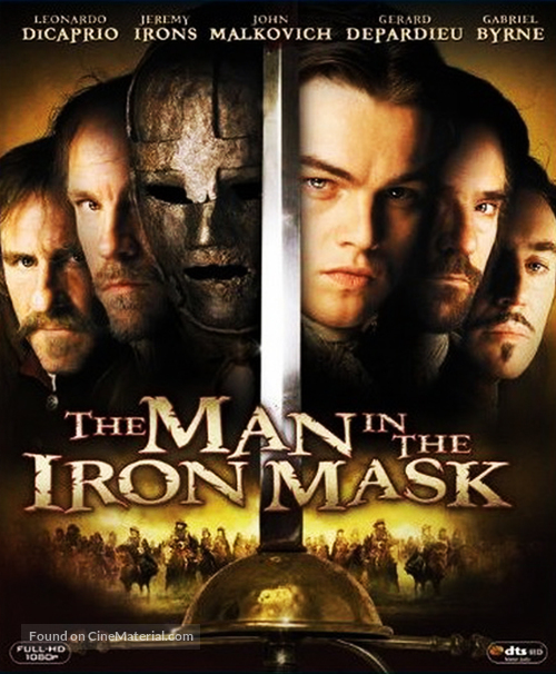 The Man In The Iron Mask - Blu-Ray movie cover