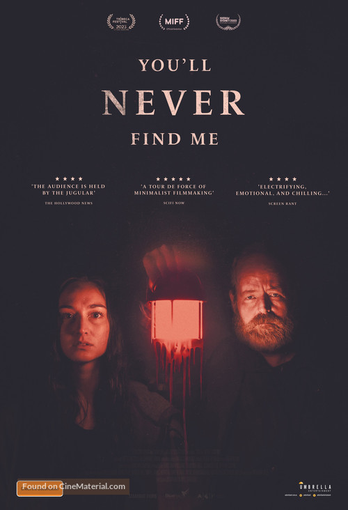 You&#039;ll Never Find Me - Australian Movie Poster