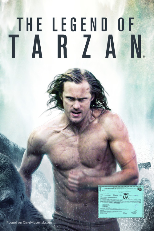 The Legend of Tarzan - Indian Movie Cover