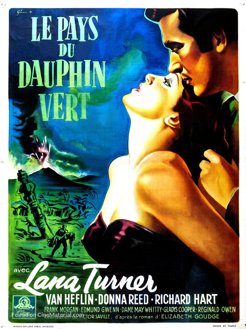 Green Dolphin Street - French Movie Poster