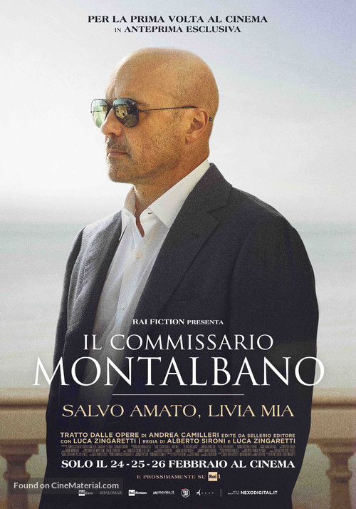 &quot;Il commissario Montalbano&quot; Salvo amato, Livia mia - Italian Movie Poster