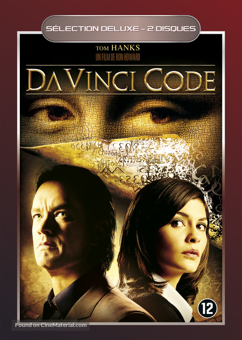 The Da Vinci Code - Belgian DVD movie cover