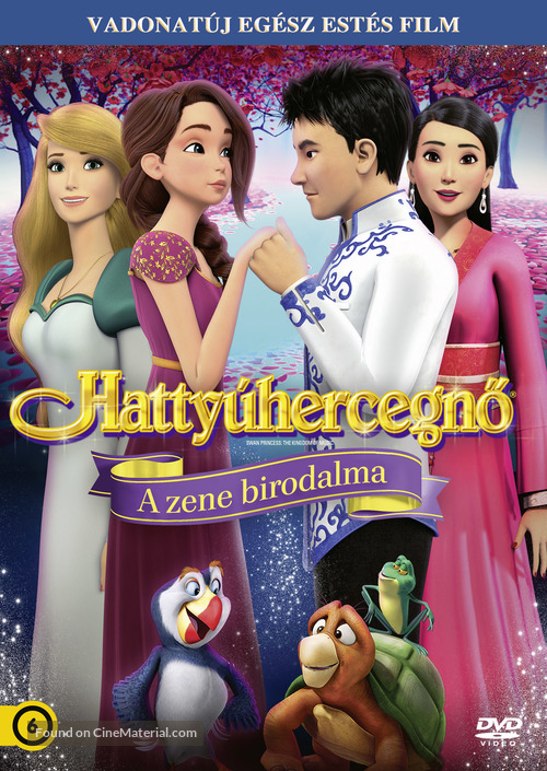 The Swan Princess: Kingdom of Music - Hungarian DVD movie cover