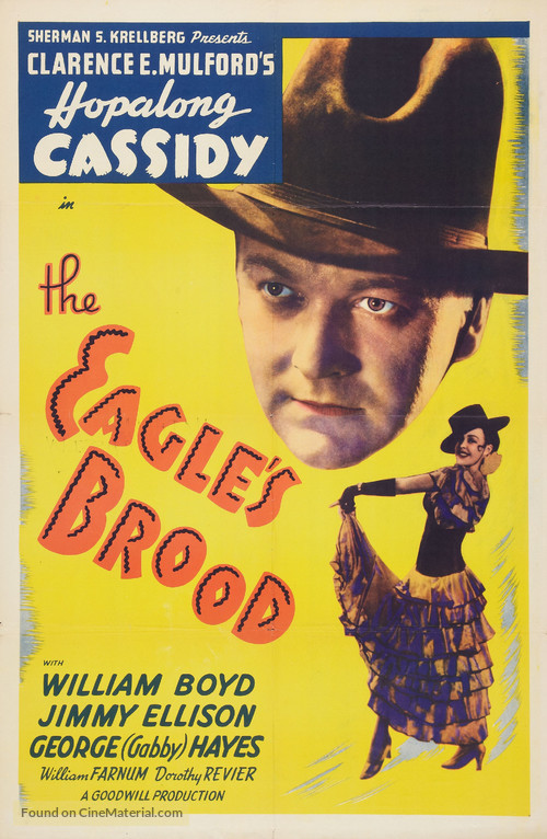 The Eagle&#039;s Brood - Re-release movie poster