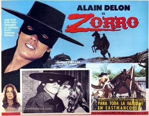 Zorro - Mexican Movie Poster