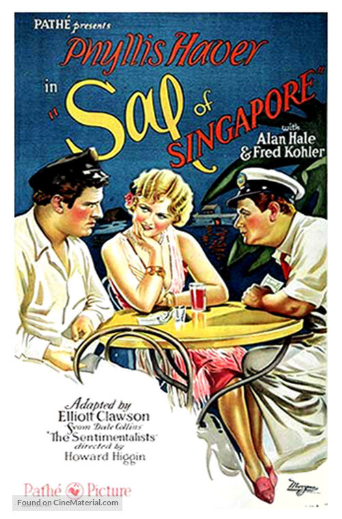 Sal Of Singapore 1928 Movie Poster