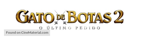 Puss in Boots: The Last Wish - Brazilian Logo