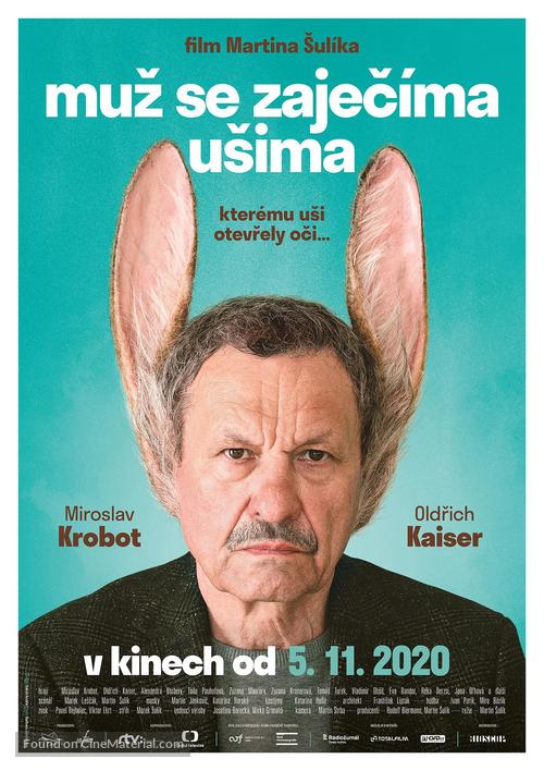 The Man with Hare Ears - Czech Movie Poster
