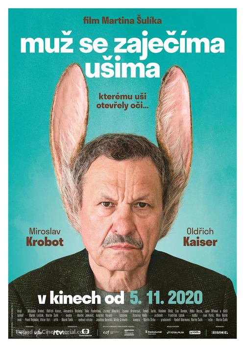 The Man with Hare Ears - Czech Movie Poster