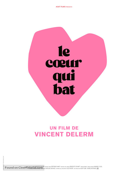 Le coeur qui bat - French Movie Poster