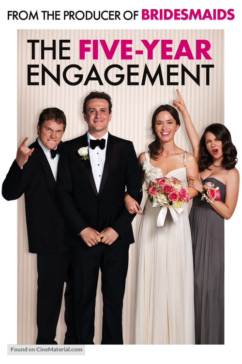 The Five-Year Engagement - DVD movie cover