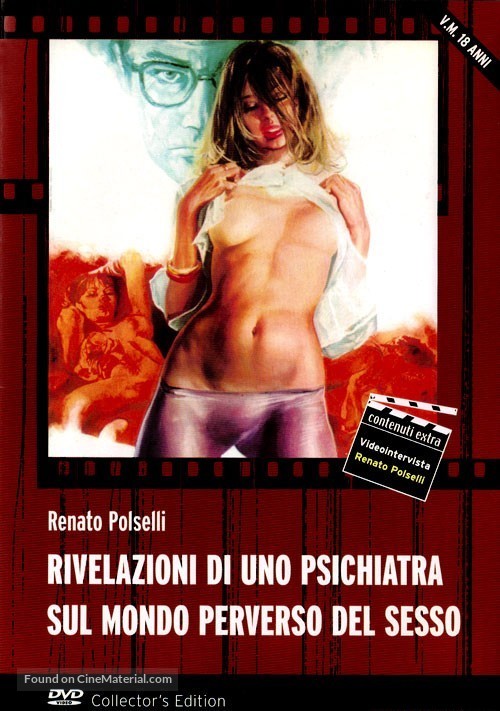 Rivelazioni di uno psichiatra sul mondo perverso del sesso - Italian DVD movie cover