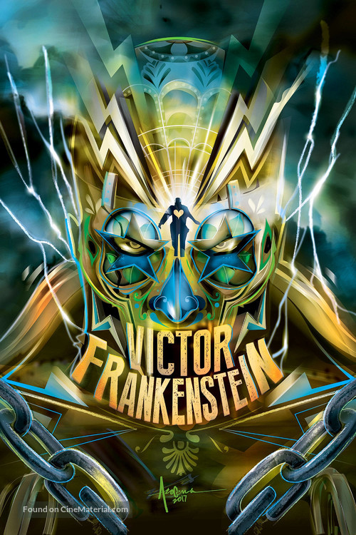 Victor Frankenstein - German Blu-Ray movie cover