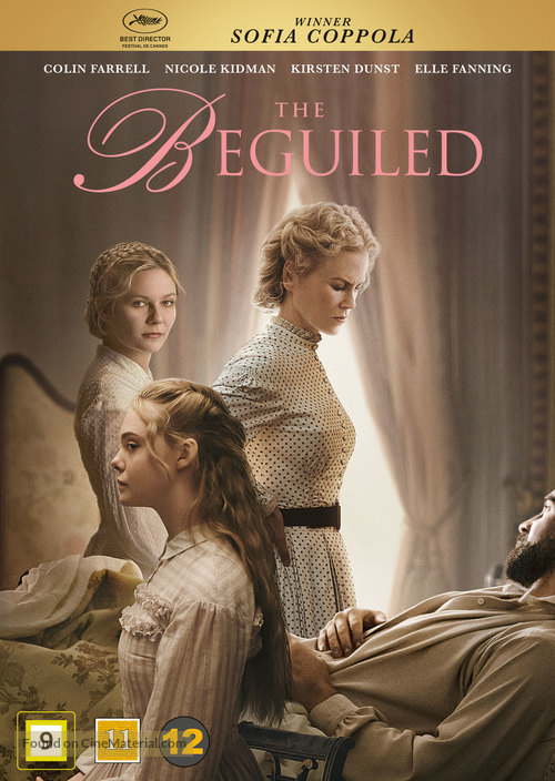 The Beguiled - Danish DVD movie cover