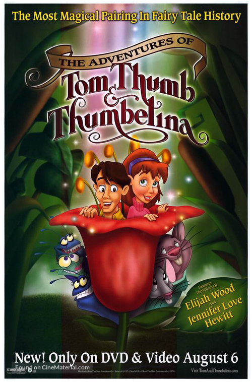 The Adventures Of Tom Thumb And Thumbelina - Movie Poster