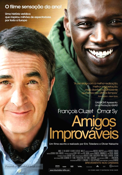 Intouchables - Portuguese Movie Poster