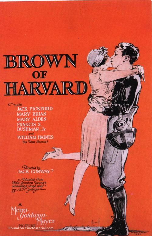 Brown of Harvard - Movie Poster