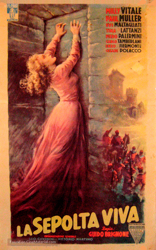 La sepolta viva - Italian Movie Poster