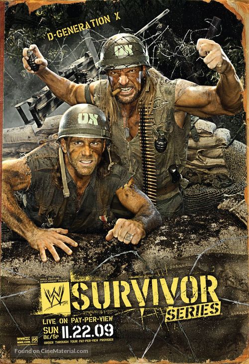 WWE Survivor Series - Movie Poster