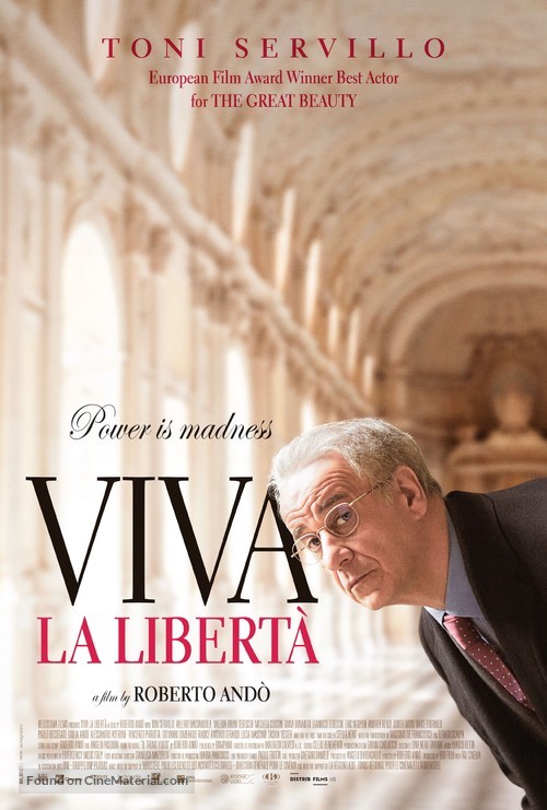 Viva la libert&aacute; - Theatrical movie poster