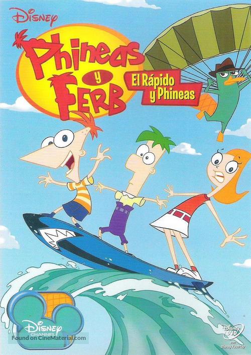 &quot;Phineas and Ferb&quot; - Spanish DVD movie cover