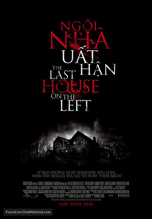 The Last House on the Left - Vietnamese Movie Poster