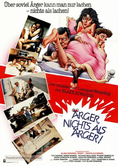 A Fine Mess - German Movie Poster
