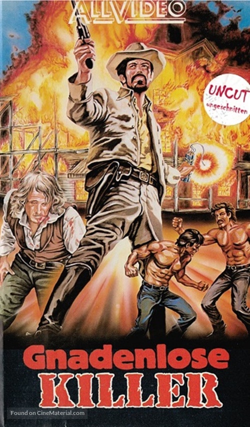 I tre del Colorado - German VHS movie cover