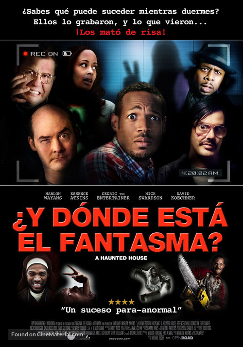 A Haunted House - Uruguayan Movie Poster