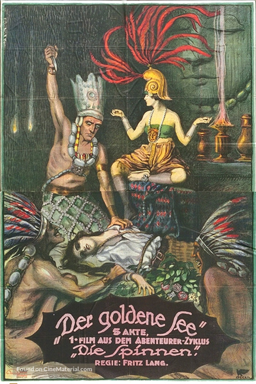 Spinnen, 1. Teil - Der Goldene See, Die - German Movie Poster