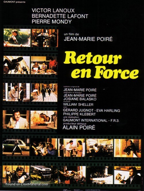 Retour en force - French Movie Poster