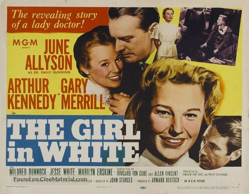 The Girl in White - Movie Poster