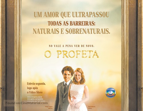 &quot;O Profeta&quot; - Brazilian poster