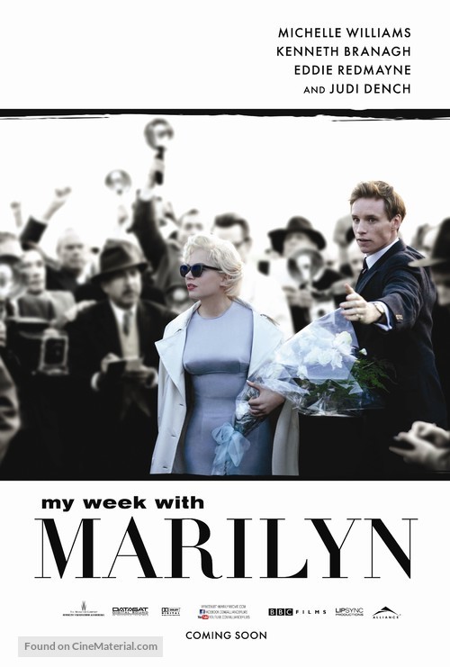 My Week with Marilyn - Canadian Movie Poster