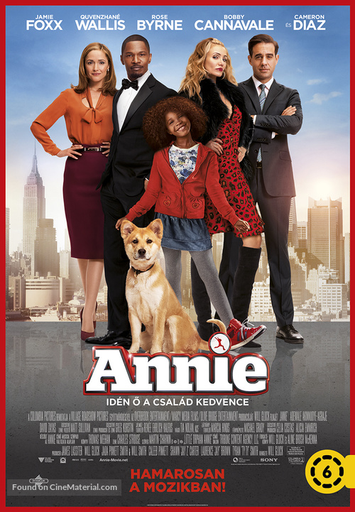 Annie - Hungarian Movie Poster