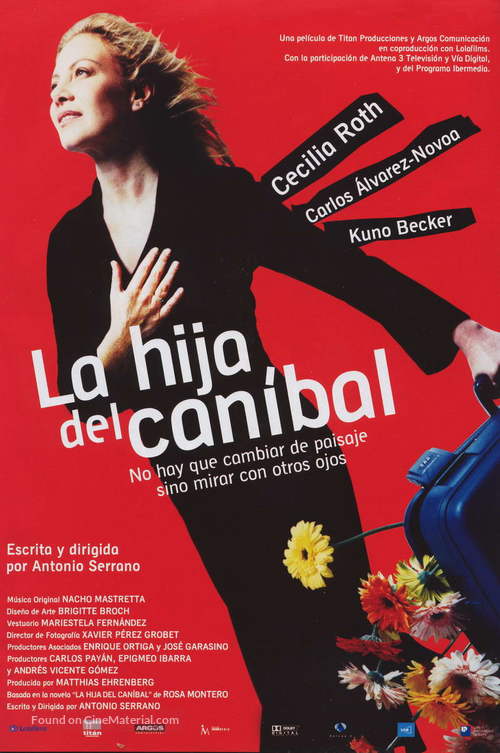 La hija del can&iacute;bal - Spanish Movie Poster