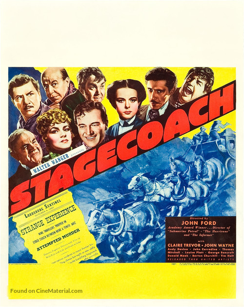 Stagecoach - Theatrical movie poster