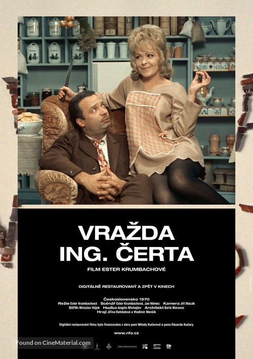 Vrazda ing. Certa - Czech Movie Poster